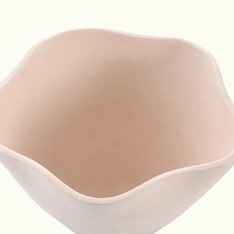 Jarrón Sully blanco