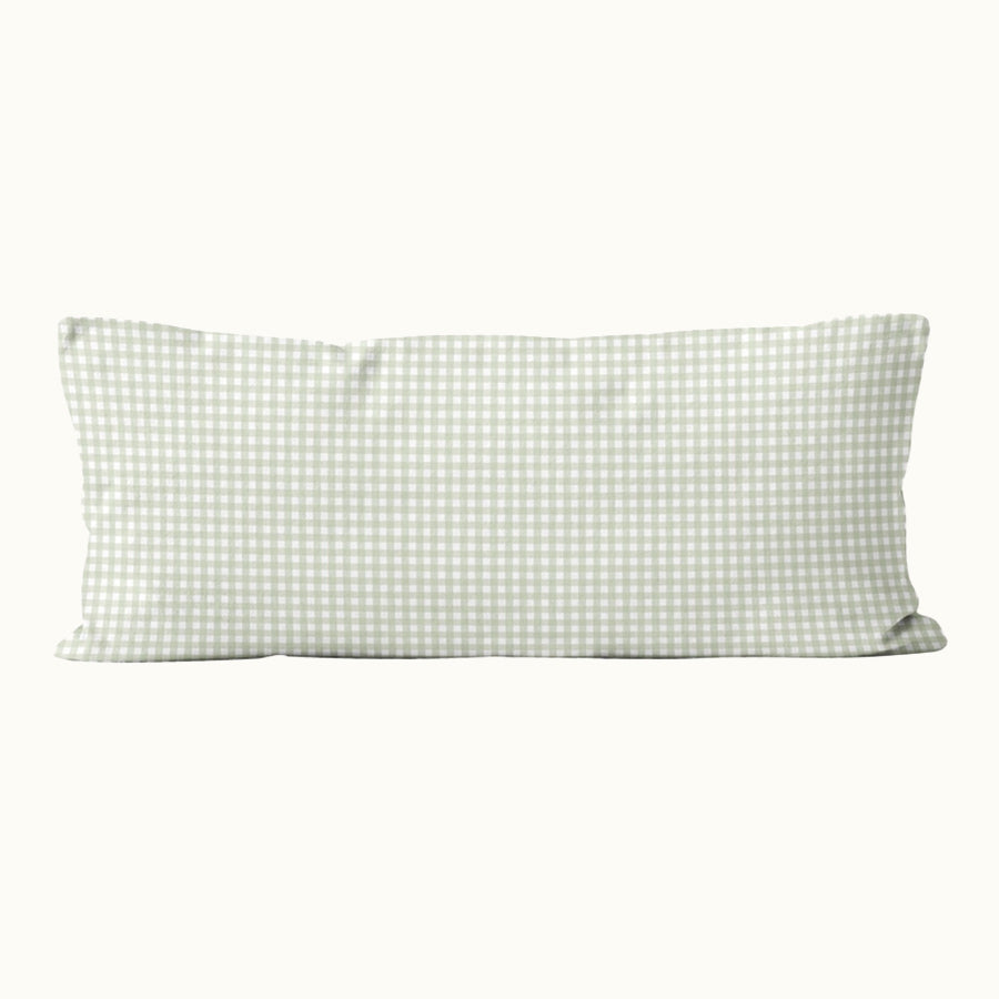 Cojin Vichy Verde (Varios Tamaños)