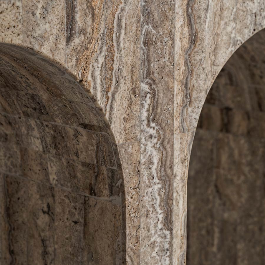 Consola Travertino