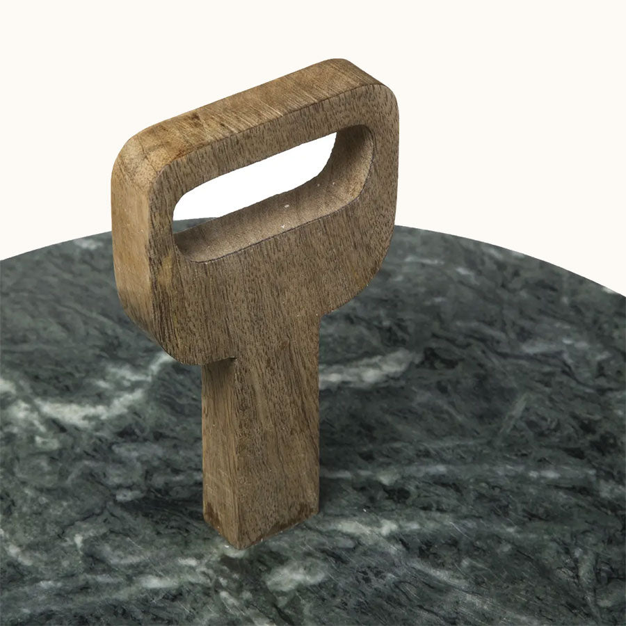 Green Marble Stand