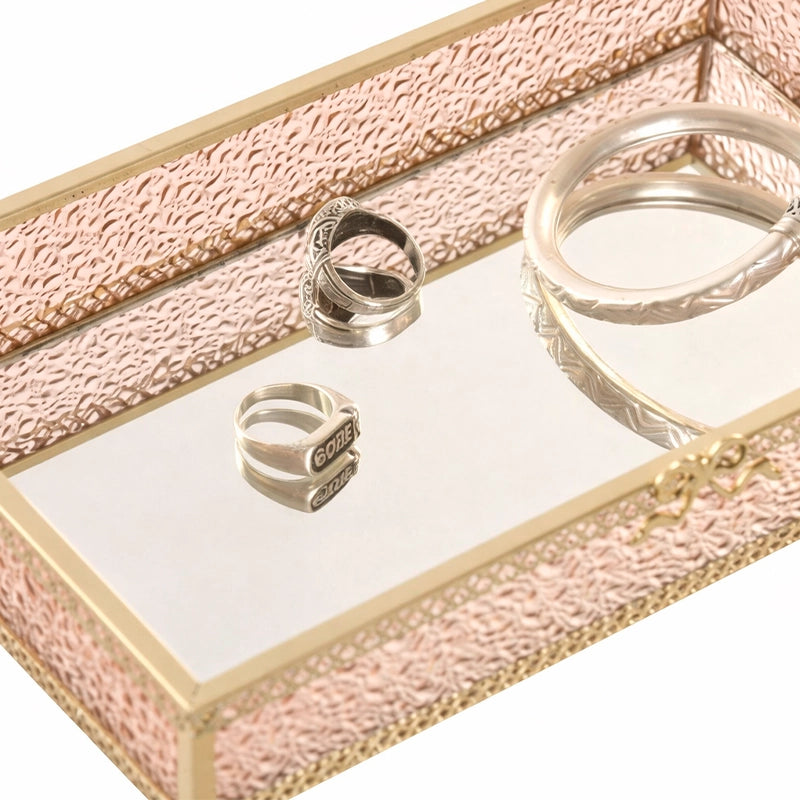 Bandeja Cristal y Lazo