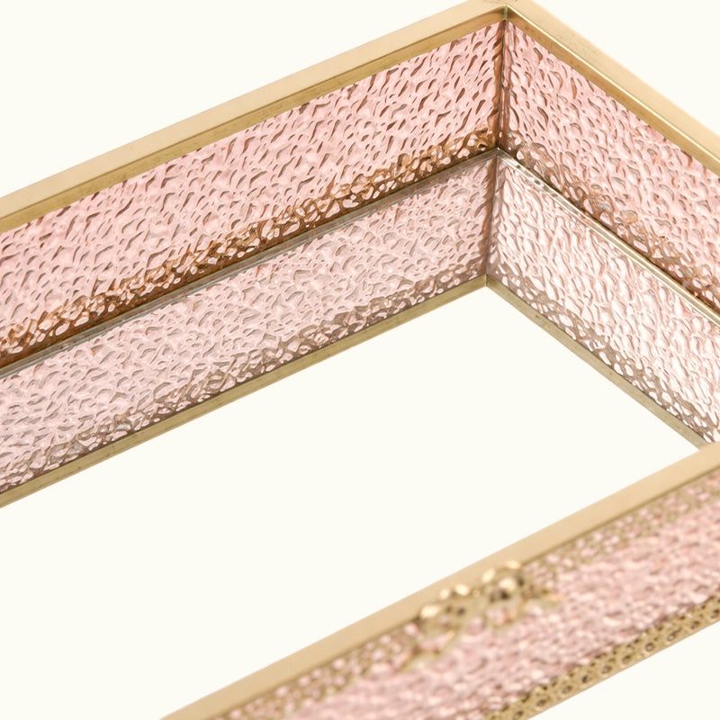 Bandeja Cristal y Lazo