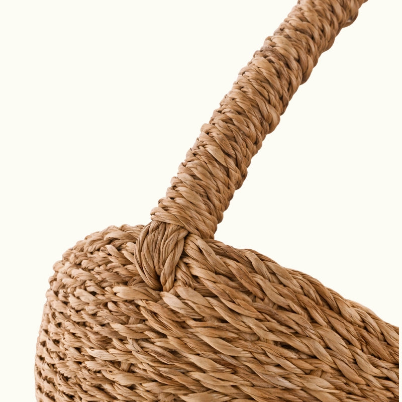 Cesta alargada con asa (Set de 2)