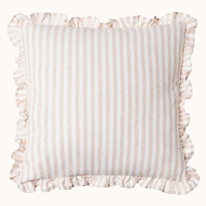 Cojin_Rayas_flecos_beige_Stilo_Decor