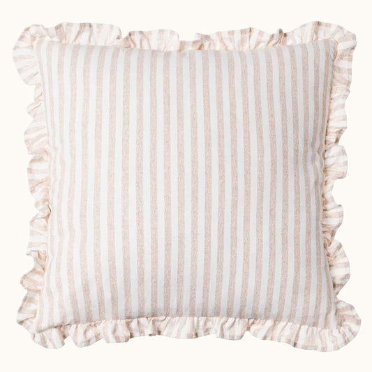 Cojin_Rayas_flecos_beige_Stilo_Decor