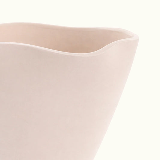 Jarrón Sully blanco