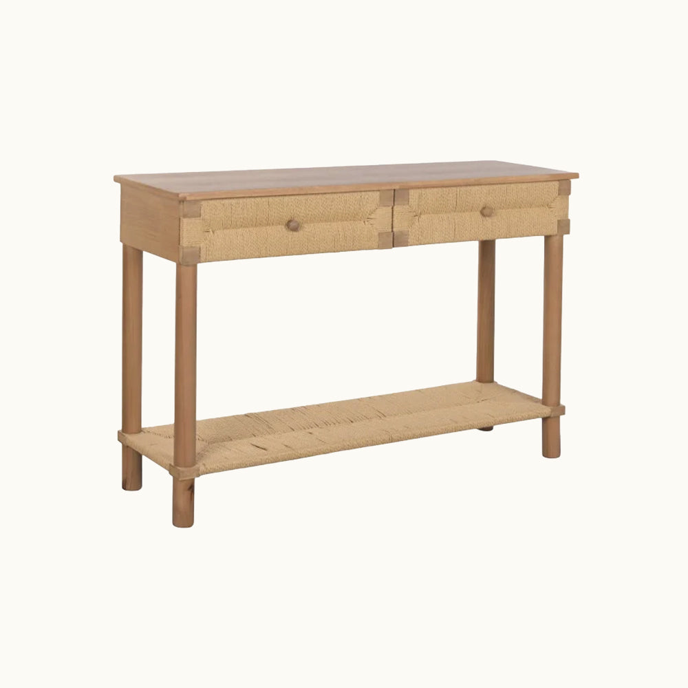 Consola Madera y Cuerda